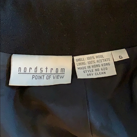Nordstrom Point of View Black Blazer - Picture 3 of 3